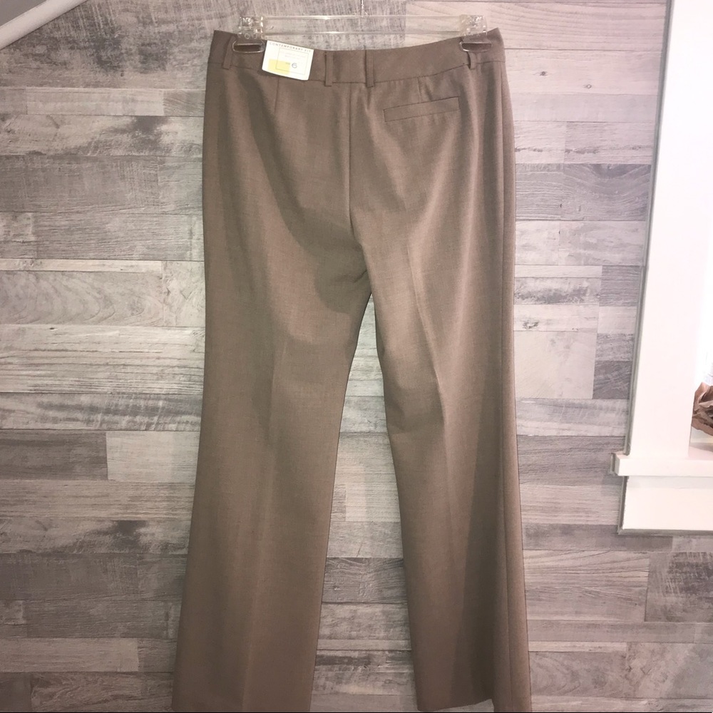 NWT Casual Corner Ladies flat front pants Sz 6 - Picture 2 of 10